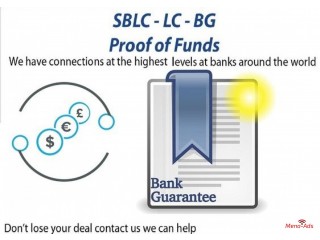 Project/Business Financing/BG-SBLC-MT760/Credit-Loan/Monetizing/MT799/Eurobonds