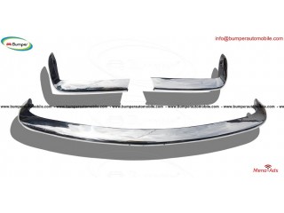 Fiat 124 Spider bumper (1966–1975) in stainless steel