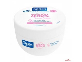 Sanex Zero Lait Hydratant Visage & Corps Peau Sensible 250ml