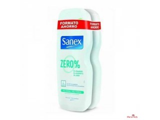 Sanex Zero Gel Douche Peau Normale 2x600ml