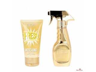 Moschino Fresh Couture Gold Eau De Parfum Vaporisateur 30ml Coffret 2 Produits