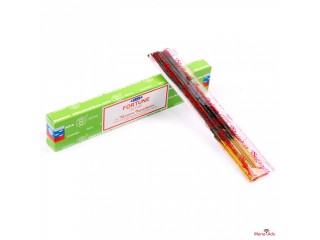 12 BÂTONS ENCENS SATYA NAG CHAMPA 15G, FORTUNE, VERT (Lot de 12 boîtes)