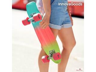 Planche à Roulettes Mini Cruiser InnovaGoods (4 Roues)