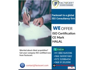 ISO certification services