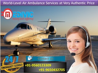 Choose Hi-tech Support by Medivic Air Ambulance Services in Bangalore