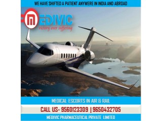 Select Credible ICU & CCU Care Air Ambulance Service in Mumbai by Medivic