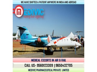 Choose Excellent ICU Specialist Air Ambulance Service in Patna by Medivic