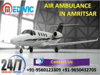 Hire Very Normal Cost by Medivic Air Ambulance Services in Amritsar