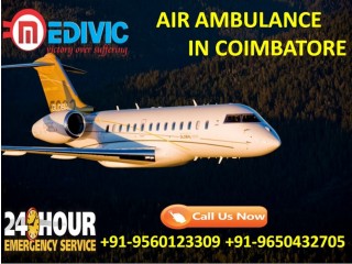 Use Cost-Effective Emergency Air Ambulance Services in Coimbatore by Medivic