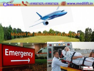 Now Receive Medilift Air Ambulance from Kolkata with ICU Facility