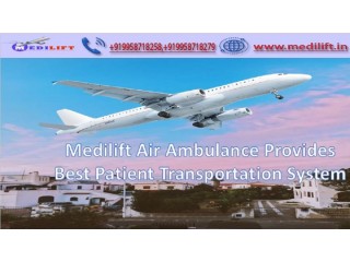 Book Hi-Tech Air Ambulance Service in Jabalpur by Medilift