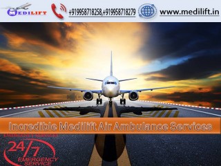 Hire Classy Air Ambulance Service in Jamshedpur with Medical Tool